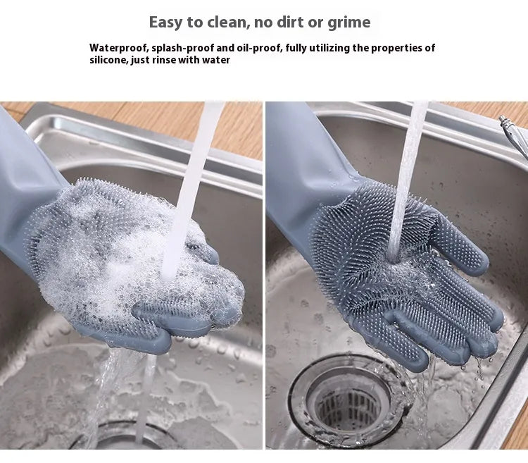 FlexiClean Silicone Gloves