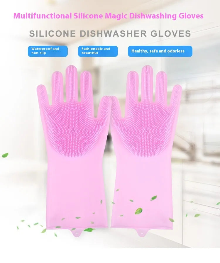 FlexiClean Silicone Gloves