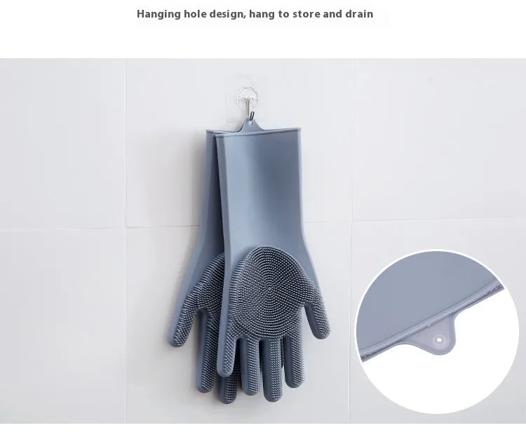 FlexiClean Silicone Gloves