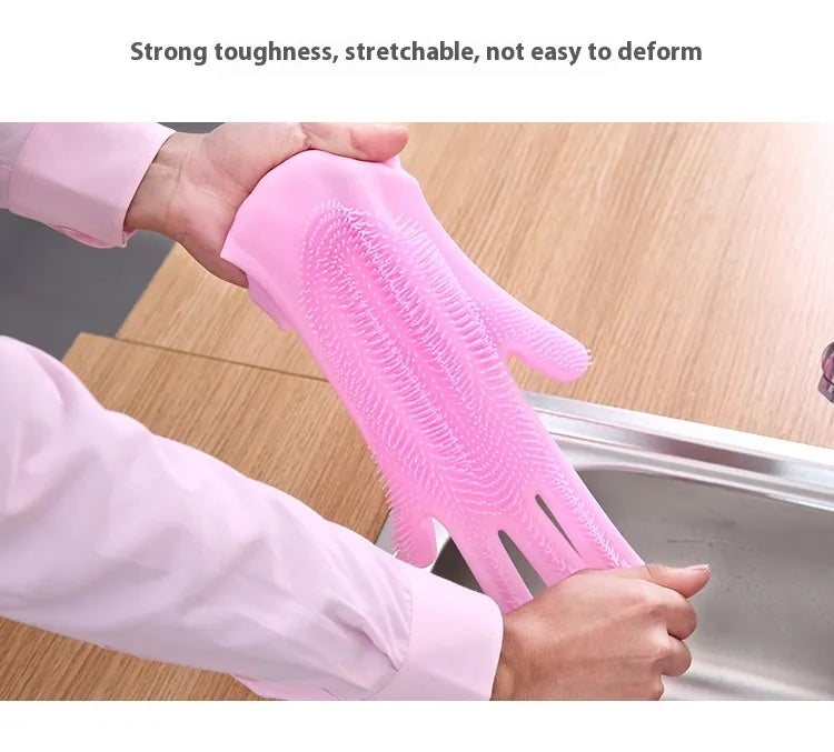 FlexiClean Silicone Gloves
