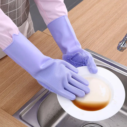 FlexiClean Silicone Gloves